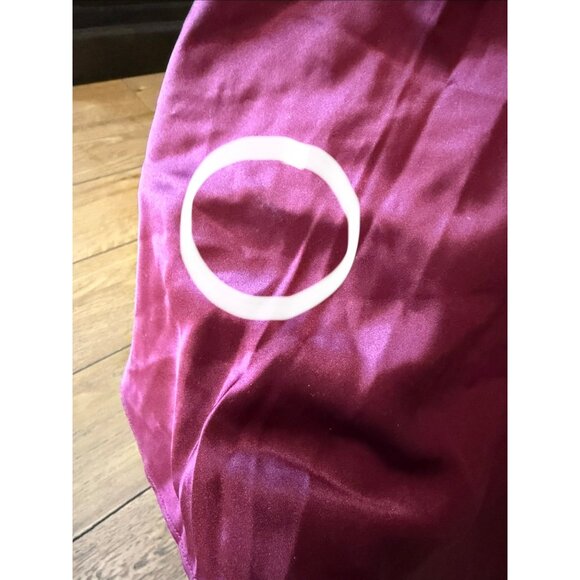 retrofete Keaton Silk Strapless Dress Cabernet Womens Size XS - Picture 11 of 14